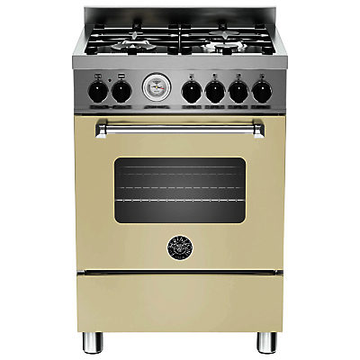 Bertazzoni MAS604MFES Dual Fuel Single Range Cooker Cream Bertazzoni MAS604MFES Dual Fuel Single Range Cooker Cream